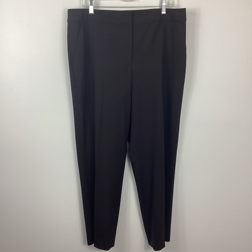 St. John Emma Wool Blend Trousers Size 14